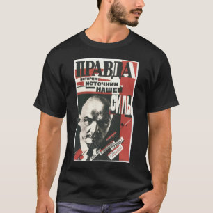 Camiseta Posters da propaganda de União Soviética da guer