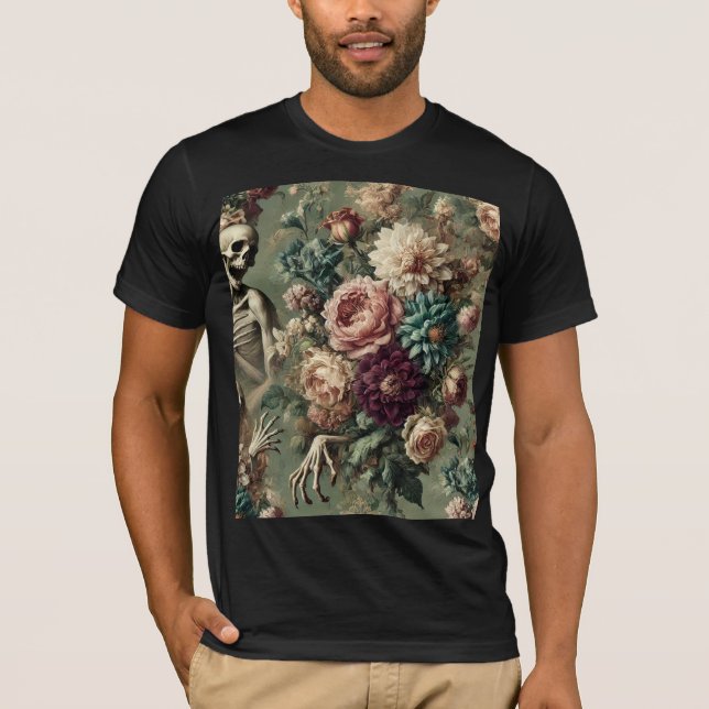 Camiseta Posthumous Heartache – Gothic Wearable Art (Frente)