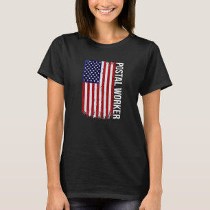 Camiseta Postman do Correio do Trabalhador do Serviço de Tr