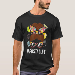 Camiseta Postman Mulher Empregada Postal Trabalhadora Mãe E