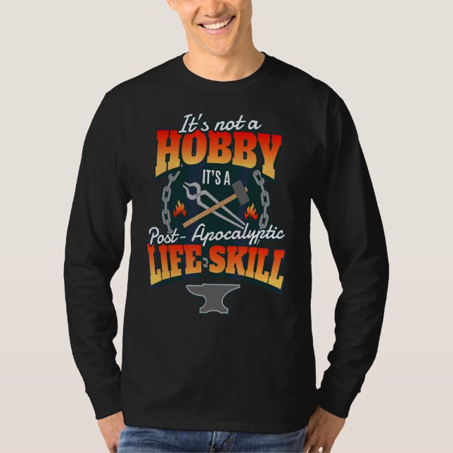 Camiseta Posto Apocaliptic Life Skill I Fantasy End Times R (Frente)