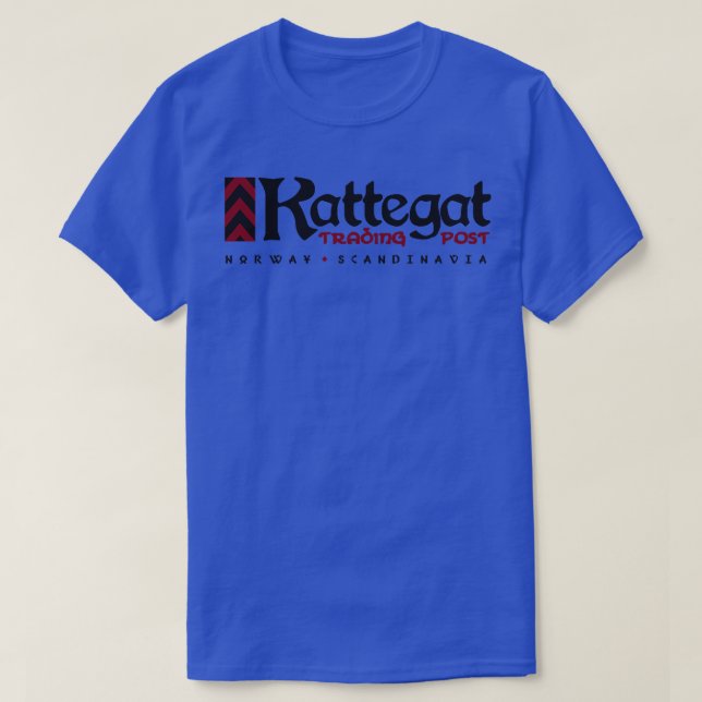 Camiseta Posto comercial Kattegat 1 (Frente do Design)