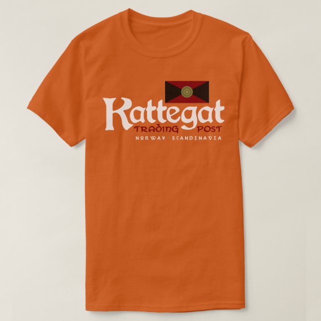 Camiseta Posto de Comércio de Kattegat (Frente do Design)