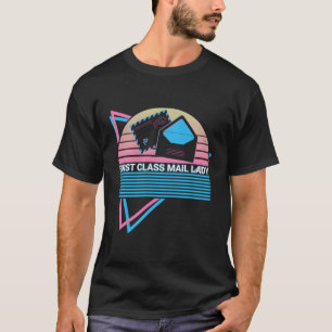 Camiseta Posto do Serviço Postal de Primeira Classe Lady Ma