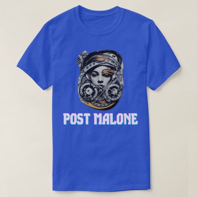 Camiseta Posto Malone (Frente do Design)