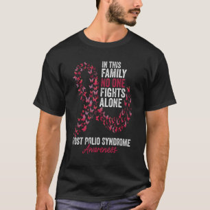 Camiseta Posto Síndrome de Poliomielite Consciência Mês Bur