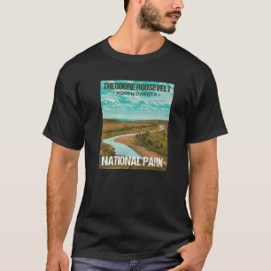 Camiseta Posto Theodore Roosevelt National Park North Dakot