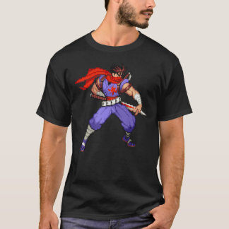 Camiseta Postura Strider Hiryu amigo MvC2