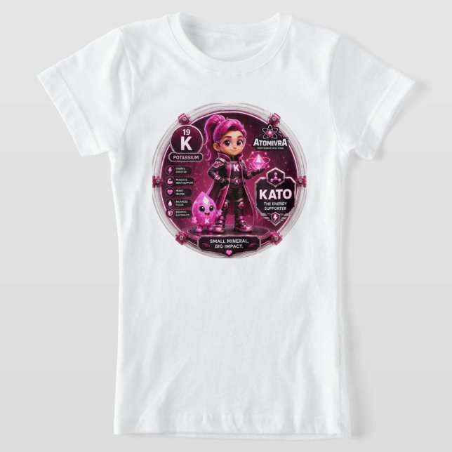 Camiseta Potássio  (Postura )