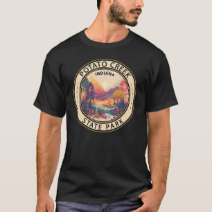 Camiseta Potato Creek State Park Indiana Emblem
