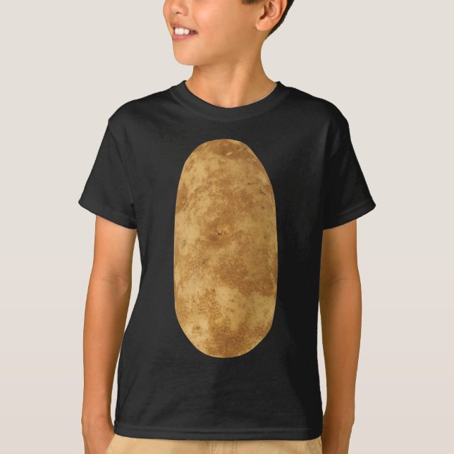 Camiseta Potatoe - Mmmmmm Batatas Figurino de Halloween (Frente)