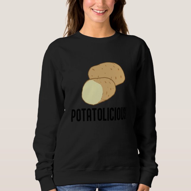 Camiseta Potatolicious Cute Potato Hobby Chef Food (Frente)