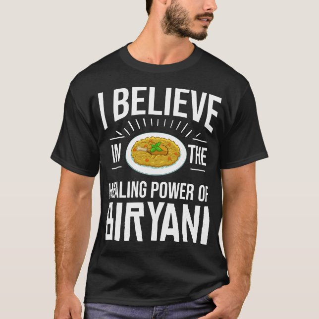 Camiseta Pote Biryani Gift Pakistani Comida Chicken (Frente)