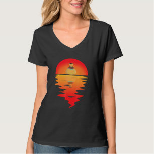 Camiseta Pote de argila de potência reflexo solar com Fazer