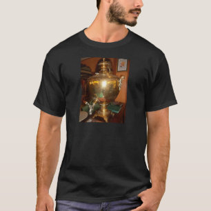 Camiseta Pote de chá ouro