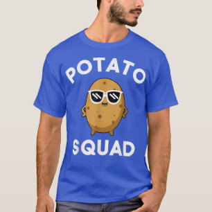 Camiseta POTE de Correspondência Vegetariana SQUAD Engraçad