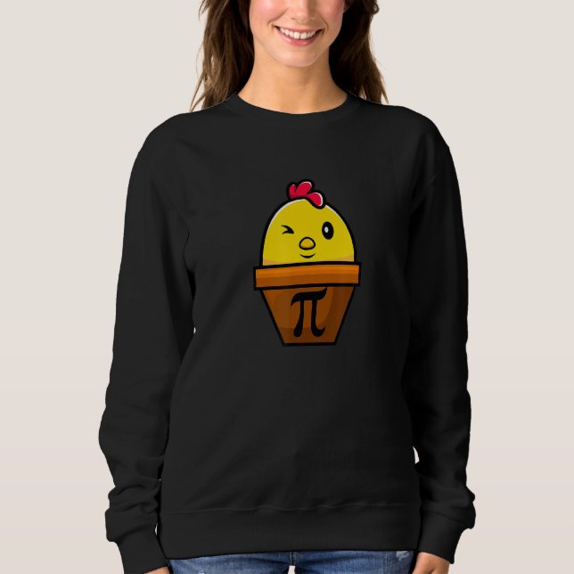 Camiseta Pote De Frango Pi Matemática Engraçado Dia Acadêmi (Frente)