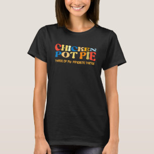 Camiseta Pote De Frango Três De Meu Favorito