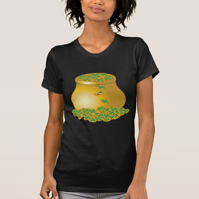 Camiseta Pote de ouro (Frente)