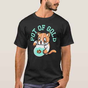 Camiseta Pote de Ouro Peixe Dourado Subaquático Aquarista P