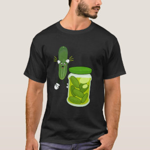 Camiseta Pote de Picles Atrevidos Vegetarianos, Veganos, Am