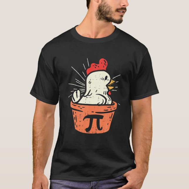 Camiseta Pote Engraçado Pi Dia Pie Pie Math Geek Lover Pres (Frente)