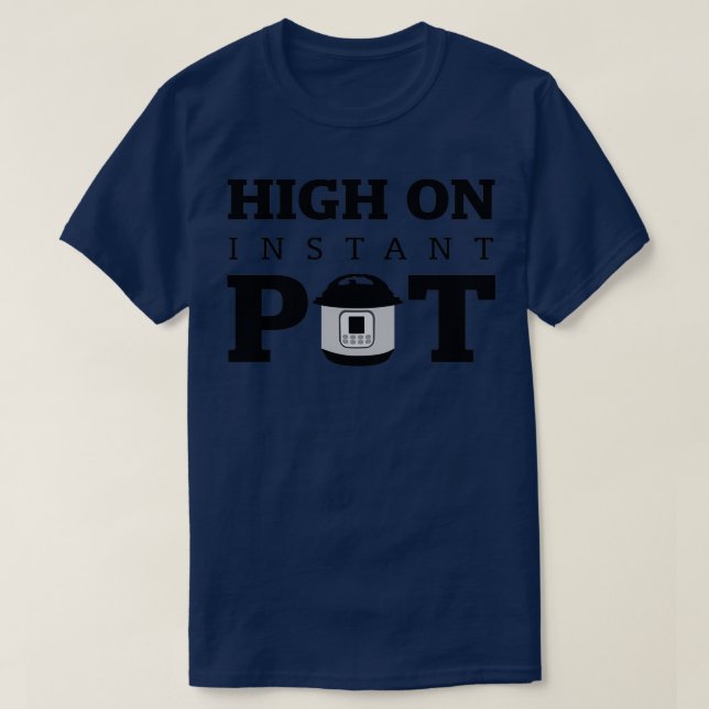 Camiseta Pote Instantâneo Alto  (Frente do Design)