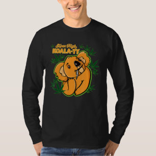 Camiseta Pote Koala Pun Sobe Fumaça Super Alta Koala-Ty Kus