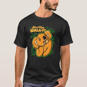 Camiseta Pote Koala Pun Sobe Fumaça Super Alta Koala-Ty Kus
