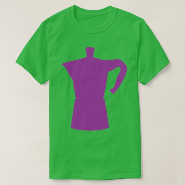 Camiseta Pote Roxo Moka — design (Frente do Design)