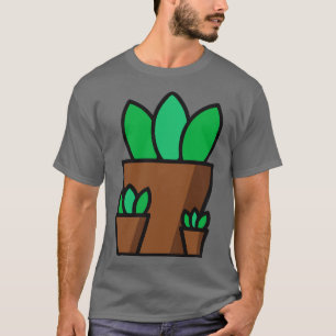 Camiseta pote vegetal