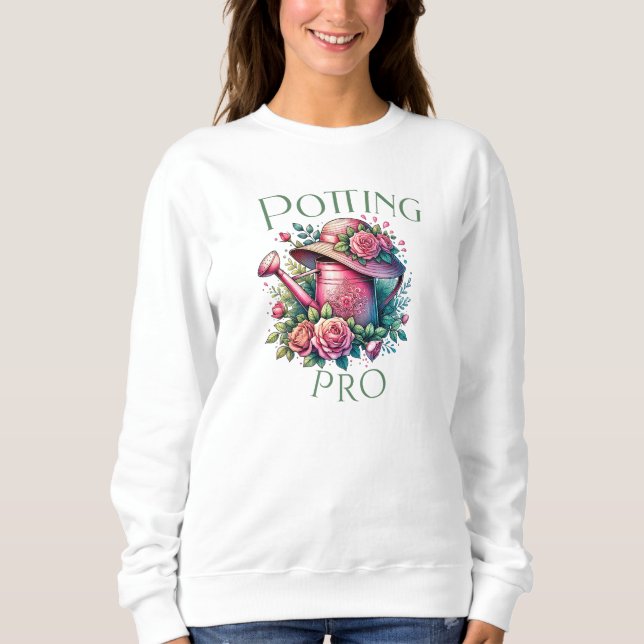 Camiseta Potência A Água Rosa Pró Pode Jardinar (Frente)