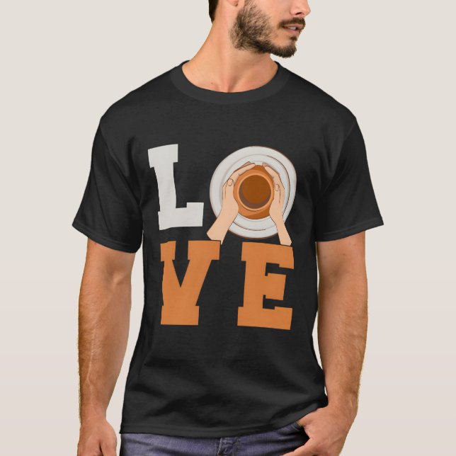 Camiseta Potência Cerâmica Pote de Clay Amor (Frente)