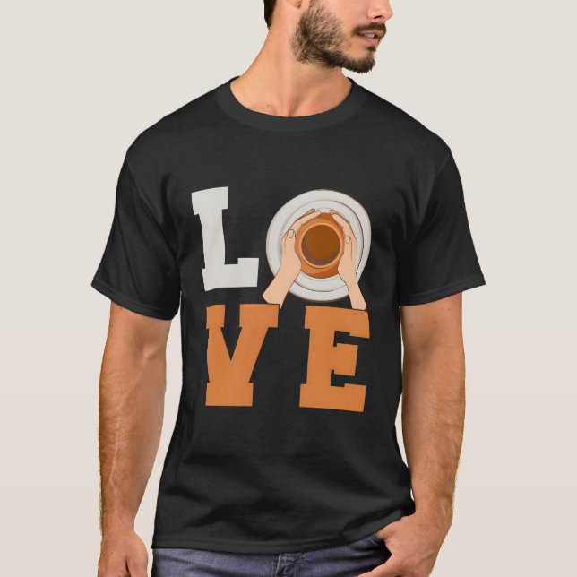 Camiseta Potência Cerâmica Pote de Clay Amor (Frente)