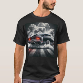 Camiseta Potência Clássica Do Carro Muscular Liberada: