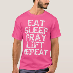 Camiseta Potência da engrenagem do exercício Levantando Rez
