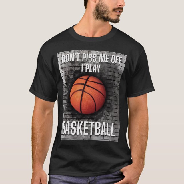 Camiseta Potência de basquete (Frente)