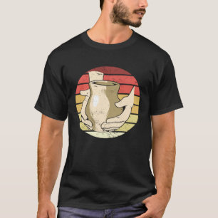 Camiseta Potência de Cerâmica da Potência de Retro Vintage