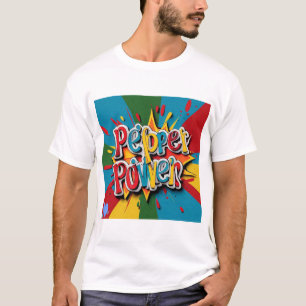 Camiseta "Potência de Pepper"