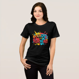 Camiseta "Potência do Punchline"