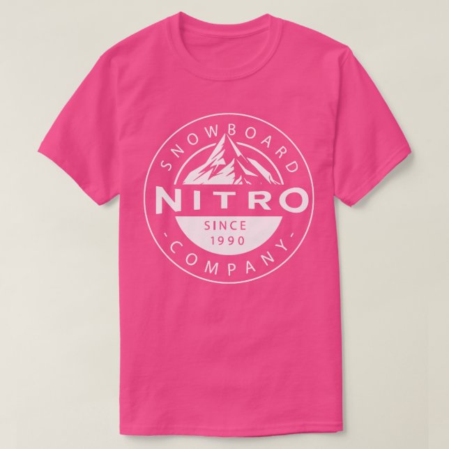 Camiseta Potência em Pó Nitro Snowboards (Frente do Design)