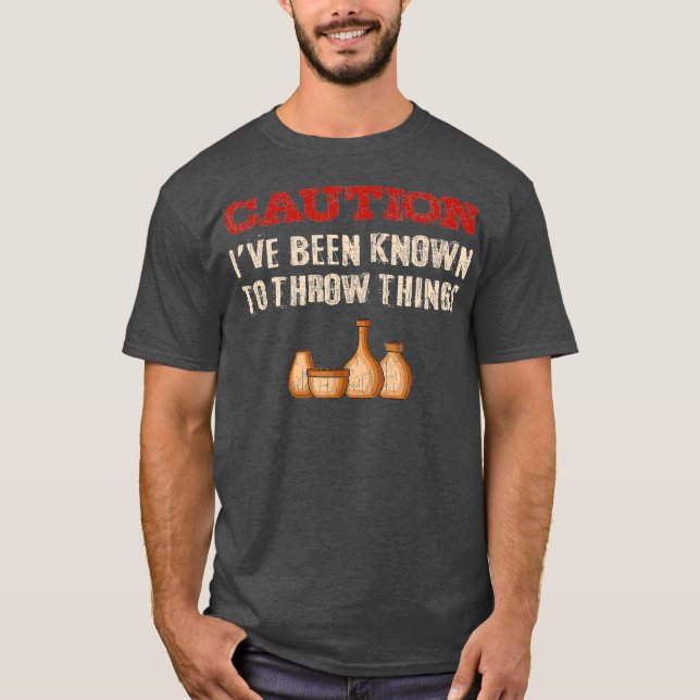 Camiseta Potência Engraçada E Cerâmica Para Citar O Present (Frente)