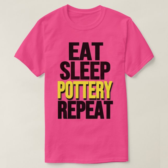 Camiseta Potência engraçada Lover ComaSono Potter Repetir P (Frente do Design)