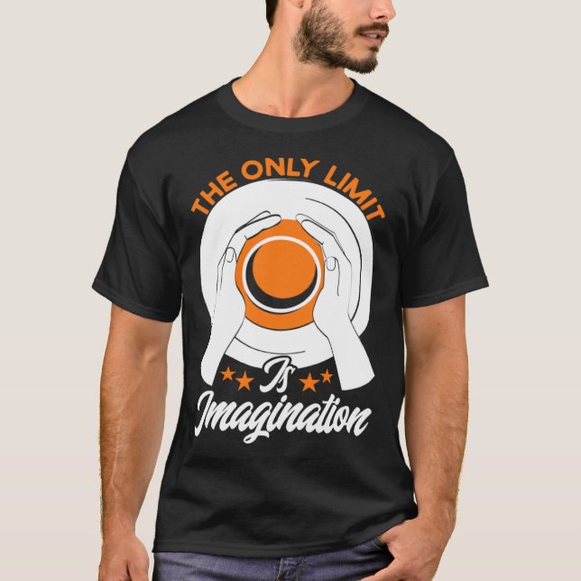 Camiseta Potência O Único Limite É A Potência Imaginosa (Frente)