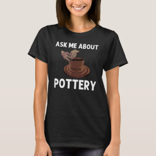 Camiseta Potência Para Rapazes Pote Cerâmica Clay