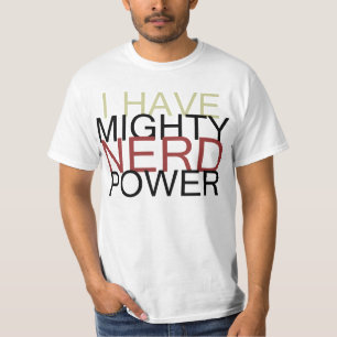 Camiseta Potência poderosa do Nerd
