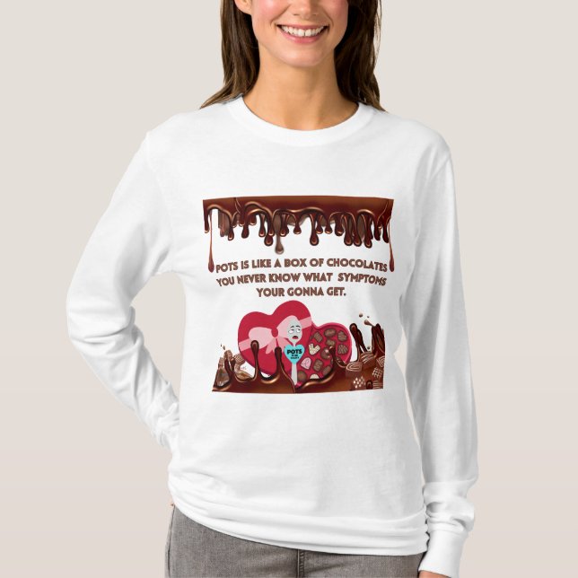 Camiseta Potes É Como Uma Caixa De Chocolates (Frente)