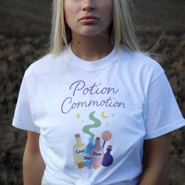 Camiseta Potion Commotion Halloween (Criador carregado)