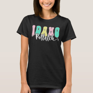 Camiseta Potlatch Idaho Retro Souvenir