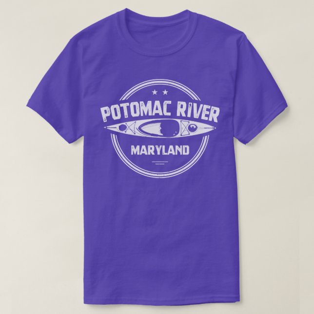 Camiseta Potomac River Maryland (Frente do Design)